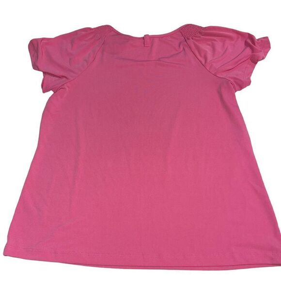Kim Rogers Pink Blouse -‎ Size Petite Small - Picture 1 of 5